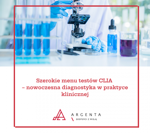 Szerokie menu testów CLIA