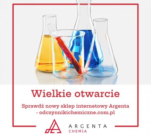 Nowy sklep internetowy Argenta z odczynnikami chemicznymi już otwarty!