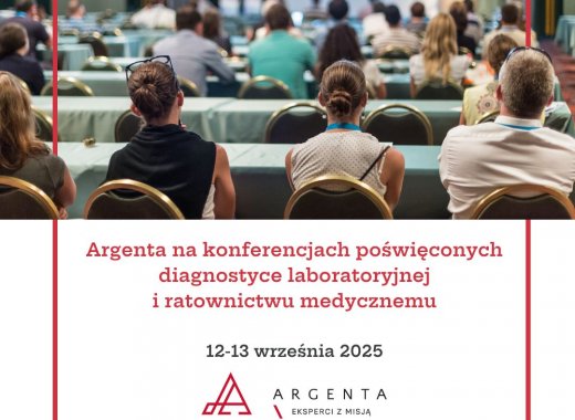 Argenta na konferencjach poświęconych diagnostyce laboratoryjnej i ratownictwu medycznemu
