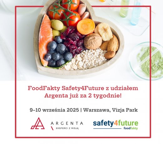 Argenta na FoodFakty Safety4Future 2025