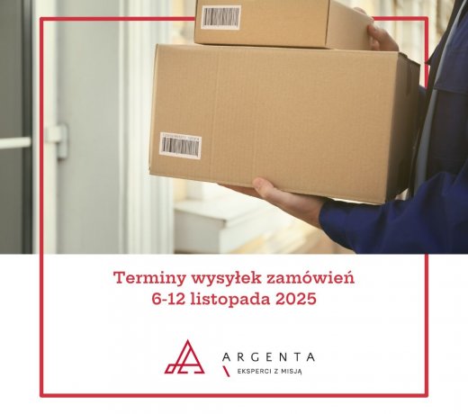 Terminy wysyłek zamówień 6-12 listopada 2025