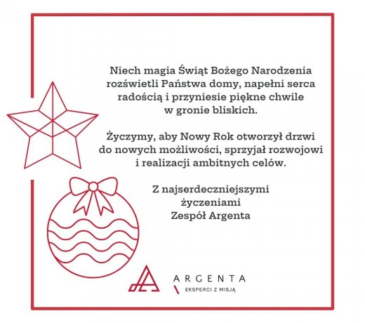 Wesołych Świąt i szczęśliwego Nowego Roku!