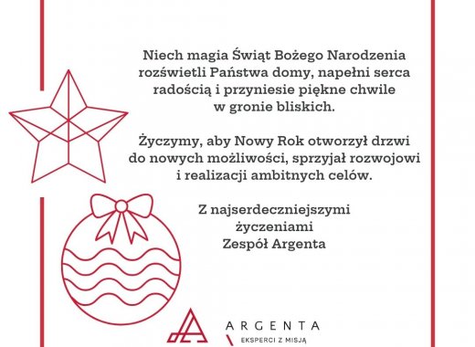 Wesołych Świąt i szczęśliwego Nowego Roku!