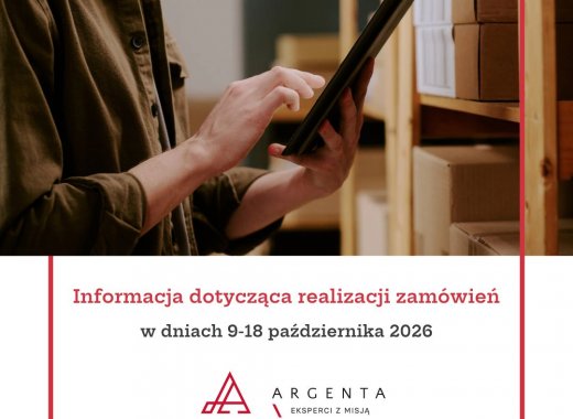 Informacja dotycząca realizacji zamówień w dniach 9-18 października 2026